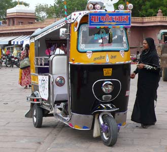 Un rickshaw